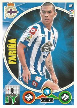 2014-15 Panini Adrenalyn XL La Liga BBVA #118 Luis Farina Front
