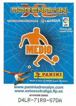 2014-15 Panini Adrenalyn XL La Liga BBVA #187BIS Pedro Leon Back