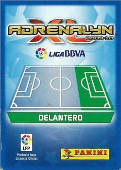2009-10 Panini Adrenalyn XL La Liga BBVA #231 Negredo Back