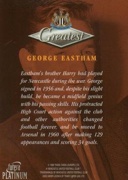 1999 Futera Platinum Newcastle United Greatest #NNO George Eastham Back