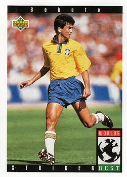 1993 Upper Deck World Cup Preview (English/Spanish) #104 Bebeto Front