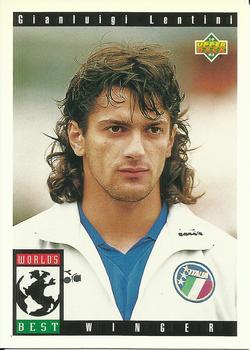 1993 Upper Deck World Cup Preview (English/Spanish) #114 Gianluigi Lentini Front