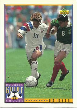 1993 Upper Deck World Cup Preview (English/Spanish) #118 Dribble Front