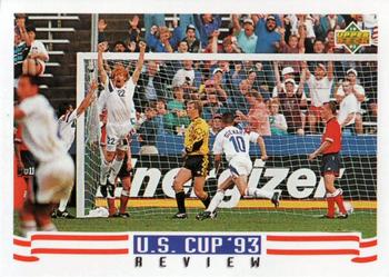 1993 Upper Deck World Cup Preview (English/Spanish) #138 Alexi Lalas Front