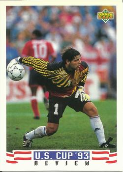 1993 Upper Deck World Cup Preview (English/Spanish) #139 Tony Meola Front