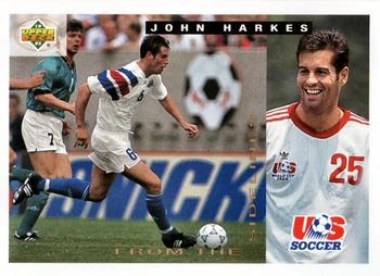 1993 Upper Deck World Cup Preview (English/Spanish) #146 John Harkes Front