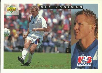 1993 Upper Deck World Cup Preview (English/Spanish) #155 Cle Kooiman Front