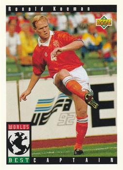 1993 Upper Deck World Cup Preview (English/Spanish) #108 Ronald Koeman Front