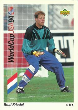 1993 Upper Deck World Cup Preview (English/Spanish) #18 Brad Friedel Front