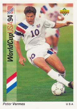 1993 Upper Deck World Cup Preview (English/Spanish) #24 Peter Vermes Front