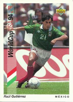 1993 Upper Deck World Cup Preview (English/Spanish) #31 Raul Gutierrez Front