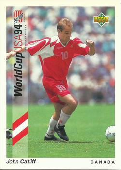 1993 Upper Deck World Cup Preview (English/Spanish) #52 John Catliff Front