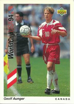 1993 Upper Deck World Cup Preview (English/Spanish) #59 Geoff Aunger Front