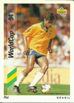 1993 Upper Deck World Cup Preview (English/Spanish) #71 Rai Front
