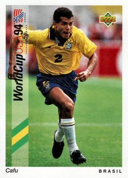 1993 Upper Deck World Cup Preview (English/Spanish) #73 Cafu Front