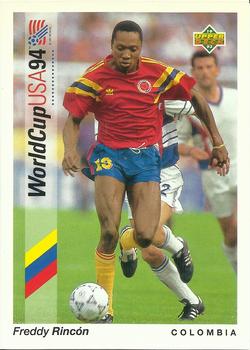 1993 Upper Deck World Cup Preview (English/Spanish) #74 Freddy Rincon Front