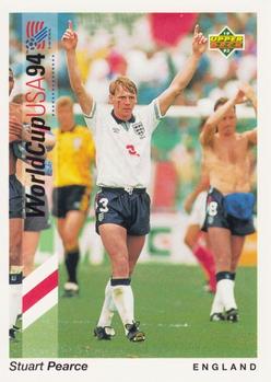 1993 Upper Deck World Cup Preview (English/Spanish) #78 Stuart Pearce Front