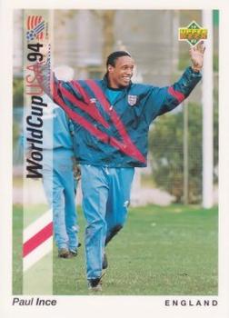 1993 Upper Deck World Cup Preview (English/Spanish) #79 Paul Ince Front