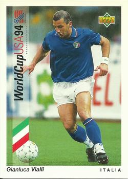 1993 Upper Deck World Cup Preview (English/Spanish) #85 Gianluca Vialli Front