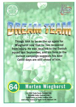 1997-98 Futera Celtic Fans Selection - Foil #64 Morten Wieghorst Back