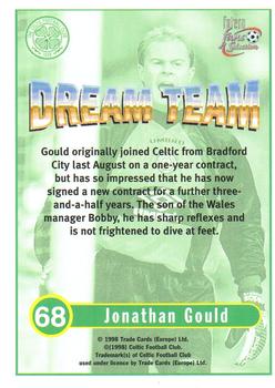 1997-98 Futera Celtic Fans Selection - Foil #68 Jonathan Gould Back