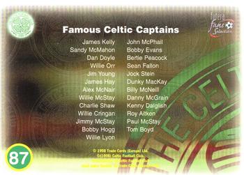 1997-98 Futera Celtic Fans Selection - Foil #87 Stadium Puzzle Back