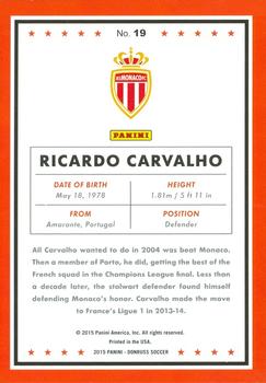 2015 Donruss #19 Ricardo Carvalho Back