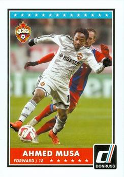 2015 Donruss #50 Ahmed Musa Front