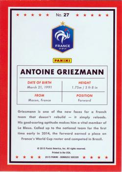 2015 Donruss #27 Antoine Griezmann Back