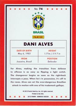 2015 Donruss #74 Dani Alves Back