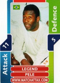2006 Topps Match Attax World Cup - Legends #1 Pele Front