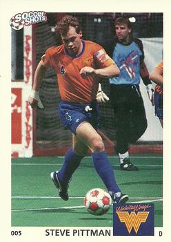 1991 Soccer Shots MSL #005 Steve Pittman  Front