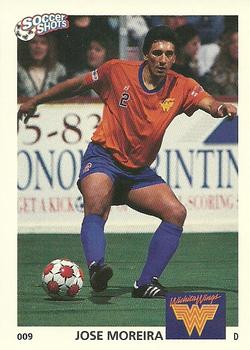1991 Soccer Shots MSL #009 Jose Moreira Front