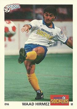 1991 Soccer Shots MSL #016 Waad Hirmez  Front