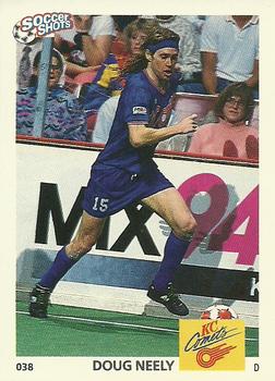 1991 Soccer Shots MSL #038 Doug Neely  Front