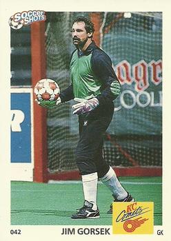 1991 Soccer Shots MSL #042 Jim Gorsek  Front