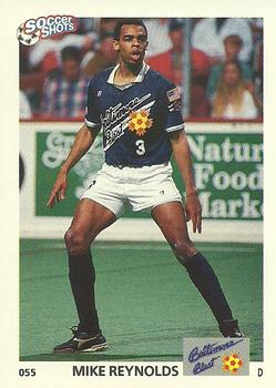 1991 Soccer Shots MSL #055 Mike Reynolds  Front
