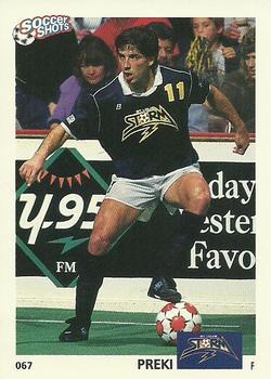 1991 Soccer Shots MSL #067 Preki  Front