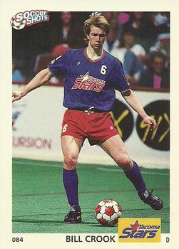 1991 Soccer Shots MSL #084 Bill Crook  Front