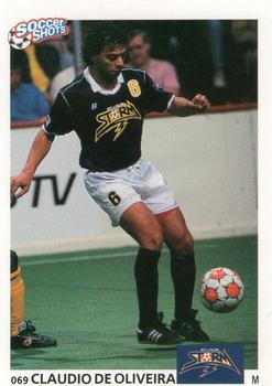 1991 Soccer Shots MSL #069 Claudio De Oliveira  Front