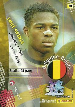 2002 Panini World Cup #30 Emile Mpenza  Back
