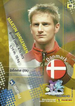 2002 Panini World Cup #48 Martin Jørgensen  Back