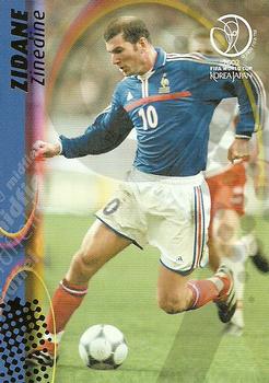 2002 Panini World Cup #61 Zinedine Zidane Front