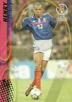 2002 Panini World Cup #62 Thierry Henry Front