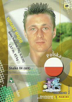 2002 Panini World Cup #89 Tomasz Hajto  Back