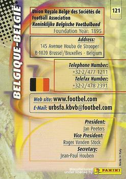 2002 Panini World Cup #121 Federation Logo Back