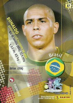 2002 Panini World Cup #37 Ronaldo Back