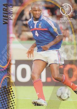2002 Panini World Cup #60 Patrick Vieira Front