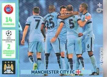 2014-15 Panini Adrenalyn XL UEFA Champions League Update Edition #UE010 Manchester City FC Front