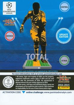2014-15 Panini Adrenalyn XL UEFA Champions League Update Edition #UE059 Nabil Dirar Back